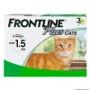 Frontline Plus Topical Flea and Tick for Cats & Kittens - 3 Pack