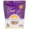 Fruitables Pumpkin & Blueberry Crunchy Dog Treats - 7 oz Pouch
