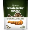 Fruitables Whole Jerky Bites Duck & Sweet Potato Dog Jerky Treats - 5 oz Pouch