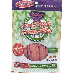 Gaines Family Farm Limited Ingredient Diet Chicken Fillet Natural Dog Chews - 8 oz Bag
