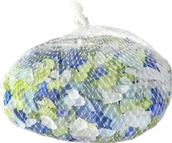 Galapagos Aquarium Sea Glass Atlantic Mix - 4 lb
