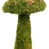 Galapagos Moss Mushroom Decorative Terrarium Ornament - Fresh Green - 11 in - Small