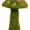 Galapagos Moss Mushroom Decorative Terrarium Ornament - Fresh Green - 14 in - Medium