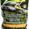 Galapagos 5-Star Terrarium Sphagnum Moss Snake Bedding Substrate - Fresh Green - 2.6 qt - Mini