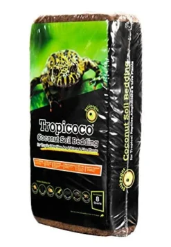 Galapagos Tropicoco Coconut Soil Bedding Substrate Brick - Brown - 8 qt