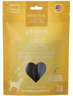 Get Naked Grain-Free Dog Chewy Stick Joint - Small - 6.2 Oz