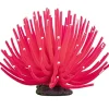 Glofish Anemone Resin Aquatics Decoration - Pink - Large