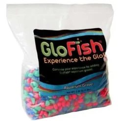 Glofish Aquarium Gravel Freshwater Gravel - Multifluorescen - 5 Lbs - 6 Pack
