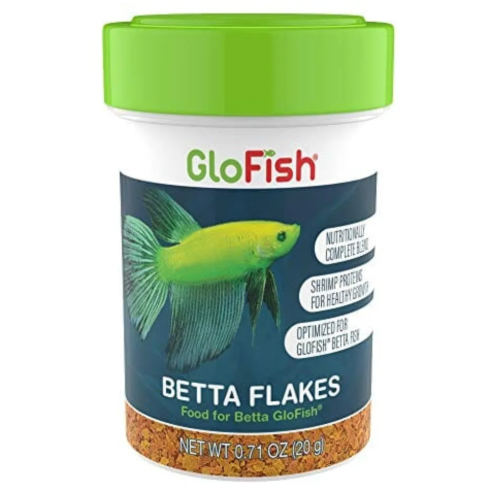 Glofish Betta Fish Flake Food - .7 Oz
