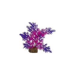 Glofish Multi-Color Plastic Aquarium Plant - Purple and Pink - Small