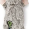 GoDog Flatz Opossom Squeak and Plush Dog Toy - Mini