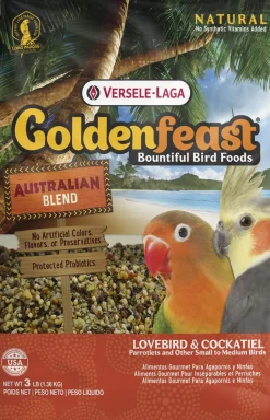 Goldenfeast Australian Blend Cockatiel Bird Food - 3 Lbs