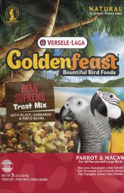 Goldenfeast Bean Supreme Treat Mix Parrot Bird Food - 3 Lbs