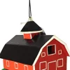 Gord-O Red Barn Bird House - Red - 6.25 X 8 X 17 In