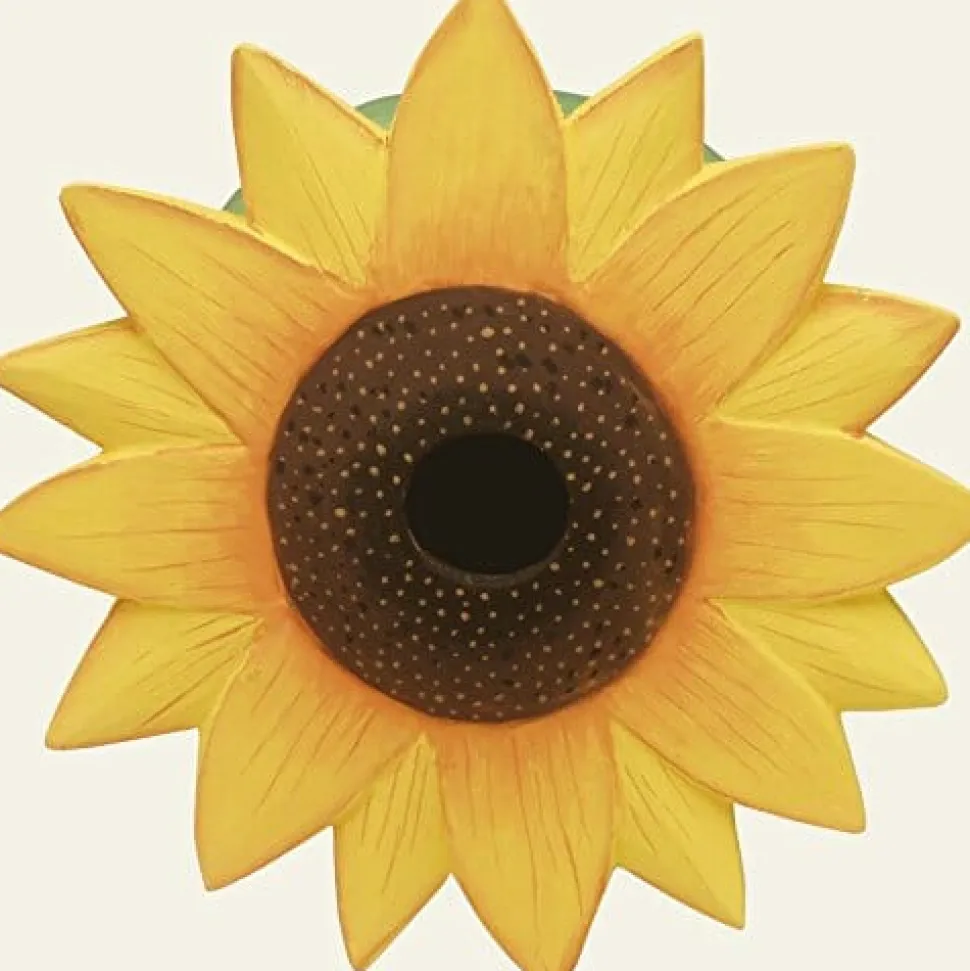 Gord-O Sunflower Wild Bird House - Yellow - 8.5 X 5.9 X 8.5 In