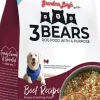 Grandma Lucy's 3 Bears Beef Dog Food Freeze-Dried Dog Food - 3 lb