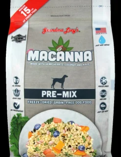 Grandma Lucy's Macanna Grain-Free Pre-Mix Freeze-Dried Dog Food - 3 lb Bag