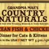Grandma Mae's Country Naturals Cat Pate Grain-Free Ocean Fish and Chicken - 5.5 Oz - Case of 24