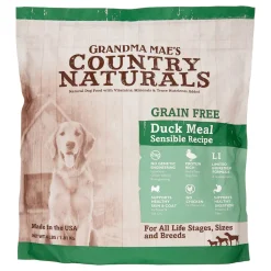 Grandma Mae's Country Naturals Dog Limited Ingredient Diet Grain-Free Duck - 4 lbs