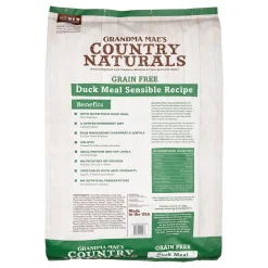Grandma Mae's Country Naturals Dog Limited Ingredient Diet Grain-Free Duck - 25 lbs