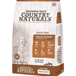 Grandma Mae's Country Naturals Dog Limited Ingredient Diet Grain-Free Buffalo - 4 lbs