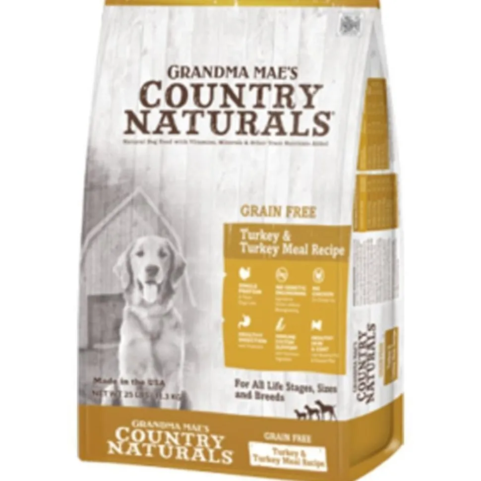 Grandma Mae's Country Naturals Dog Limited Ingredient Diet Grain-Free Turkey - 14 lbs