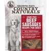 Grandma Mae's Country Naturals Dog Sausage Beef - 5 Oz