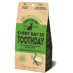 Granville Island Pet Treatery Pets Agree Grain Free Breath Biscuits Crunchy Dog Treats - 1 lb Bag