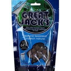 Great Jacks Liver and Kelp Soft and Chewy Dog Treats - 7 Oz