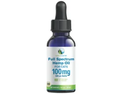 Green Coast Pet 100mg Full Spectrum Tincture CBD Cat Supplement - 1 Oz