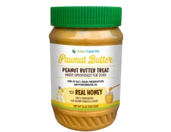 Green Coast Pet Pawnut Butter with Honey Crunchy Dog Treats - 16 Oz