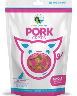 Green Coast Pet Pork Loin Crispy and Crunchy Dog Treats