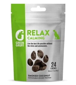 Green Gruff Relax Calming Dog Supplements - 24 Count