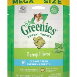 Greenies Feline Catnip Dental Cat Treats - 4.6 oz