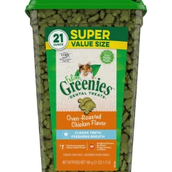 Greenies Feline Chicken Dental Cat Treats - 21 oz