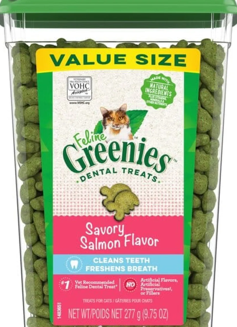 Greenies Feline Salmon Dental Cat Treats - 9.75 oz