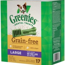 Greenies Grain Free Large Tub Treat Pack Dental Dog Treats - 27 oz
