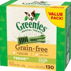 Greenies Grain Free Teenie Tub Treat Pack Dental Dog Treats - 36 oz