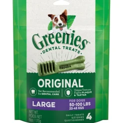 Greenies Large Mini Treat Pack Dental Dog Treats - 6 oz - 4 Count