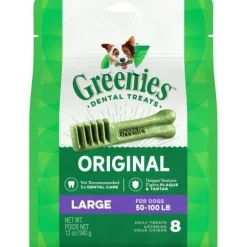 Greenies Large Treat Pack Dental Dog Treats - 12 oz - 8 Count