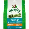 Greenies Petite Fresh Treat Pack Dental Dog Treats - 12 oz