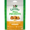 Greenies Pill Pockets for Dogs Chicken Capsule - 7.9 oz - 30 Count