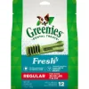 Greenies Regular Fresh Treat Pack Dental Dog Treats - 12 oz