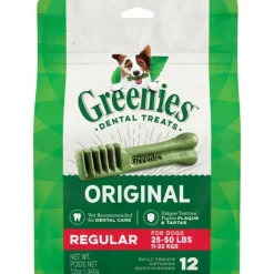 Greenies Regular Treat Pack Dental Dog Treats - 12 oz - 12 Count