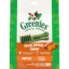 Greenies Sweet Potato Dental Bone Dog Treats - Petite - 12 Oz