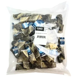 Gunnis Pet Grain-Free Cod Skin Chewy Sticks Natural Air-Dried Dog Treats - 4 Inch - 40 Count