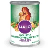 Halo Holistic Garden of Vegan Recipe Canned Dog Food