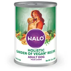 Halo Holistic Garden of Vegan Recipe Canned Dog Food