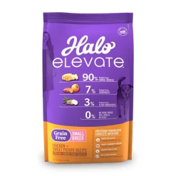 Halo Pets Elevate Grain-Free Chicken Small-Breed Dry Dog Food - 10 Lbs