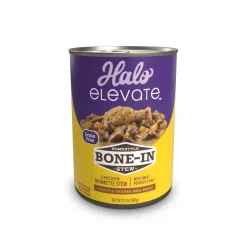 Halo Pets Elevate Grain-Free Chicken and Sweet Potato Stew Canned Dog Food - 12.7 Oz - Case of 6